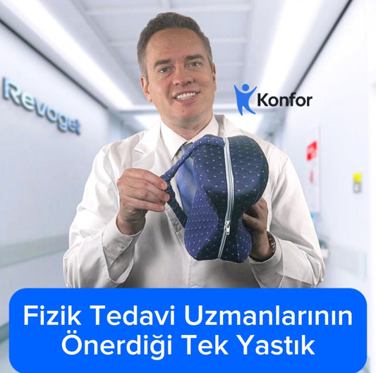Konfor™ Ortopedik 100% Visko Destekleyici Hafızalı Tedavi Yastığı